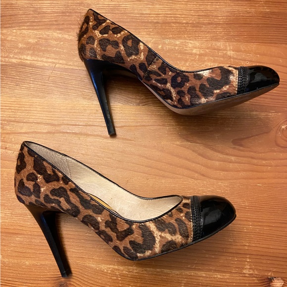 Michael Kors leopard print heels - Picture 2 of 5